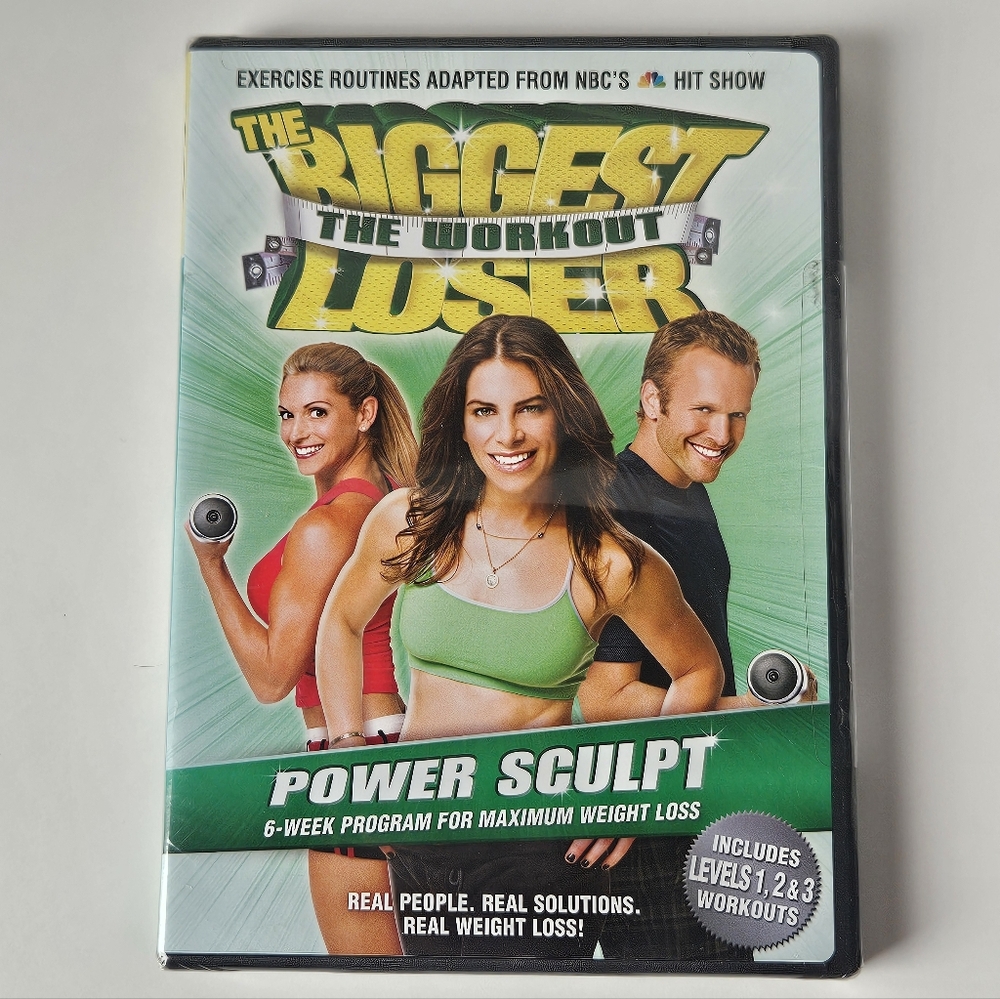 The Biggest Loser Power Sculpt DVD (2007) 6 week workout with custom options